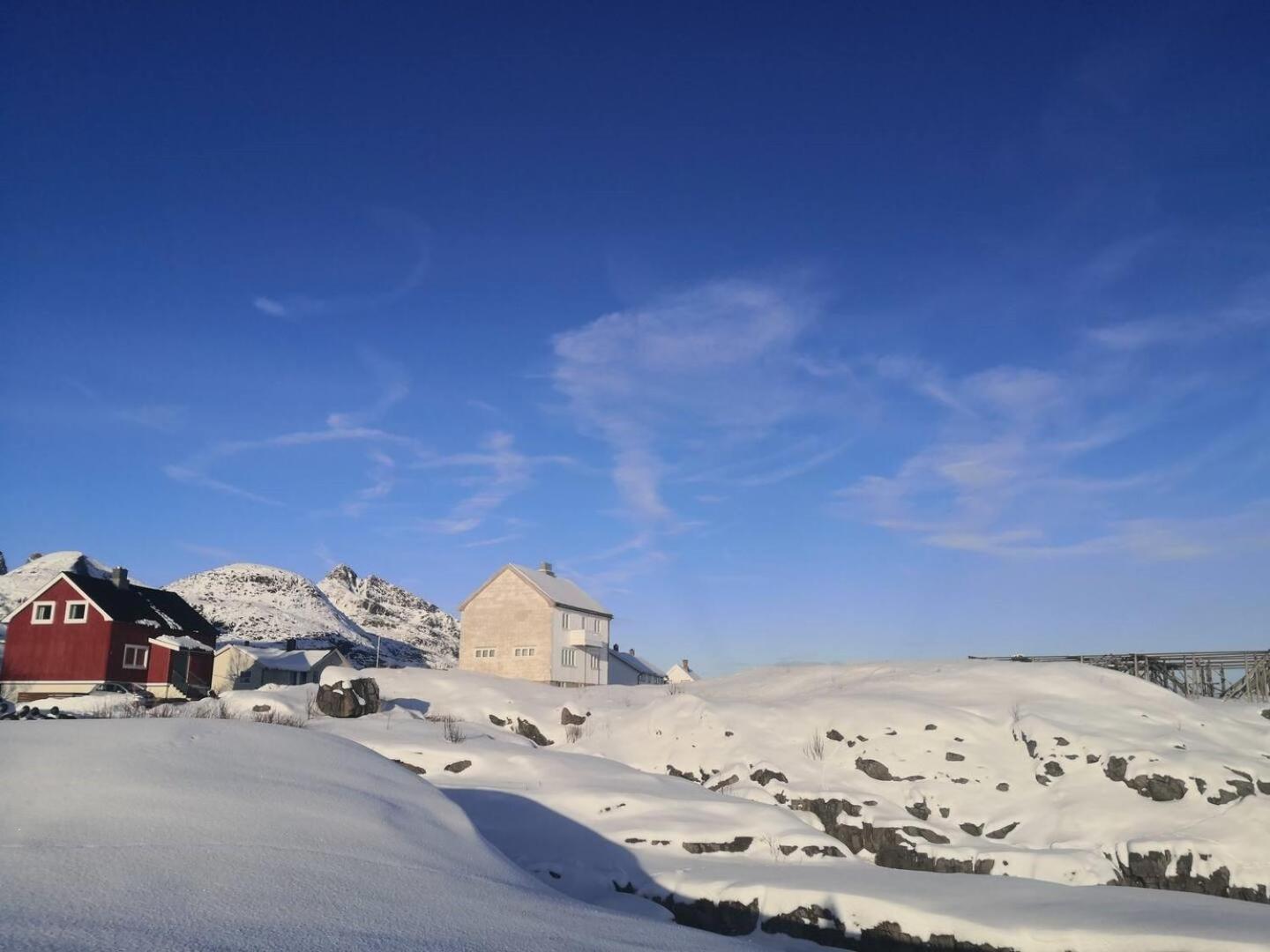 House With Amazing View & Location In Tind Villa Sørvågen Exteriör bild